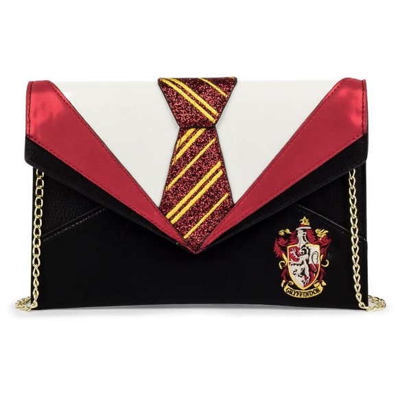 Harry Potter Danielle Nicole Gryffindor Uniform Clutch Bag New with tags - Picture 1 of 2